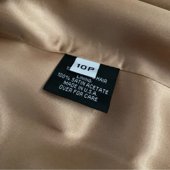 Marvin Richards Maxi Double Breasted Camel Hair Silk Lined Trench Coat. Size: 10 - Picture 12 of 12